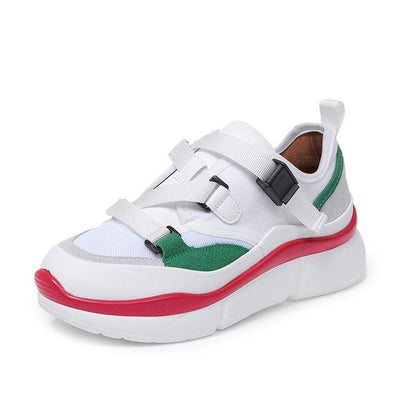 High Top Sneakers Women PU Leather