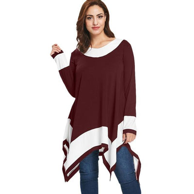 Casual Pullovers Women T-Shirt Plus Size