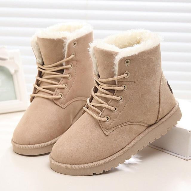 Super Warm Snow Boots Women