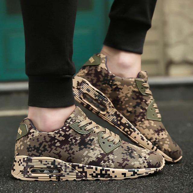 hot camouflage neutral shoes men's shoes