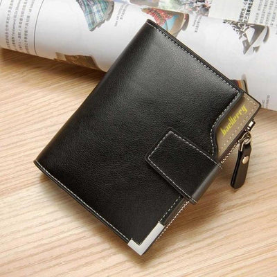 Leather Men  Leather Wallets Zipper