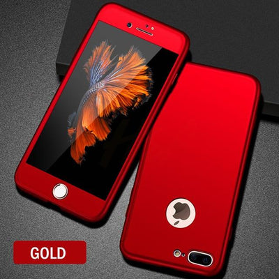 Luxury 360 Protective Case For iPhone 7 6 6s Plus