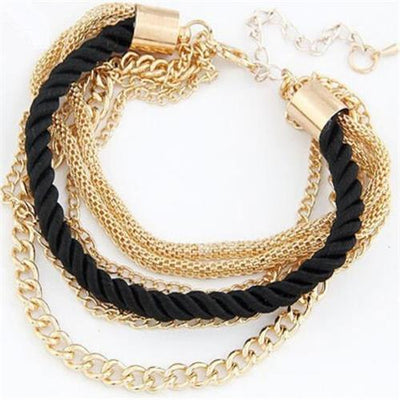 Fashionable Rope Chain Decoration Bracelet For Girl