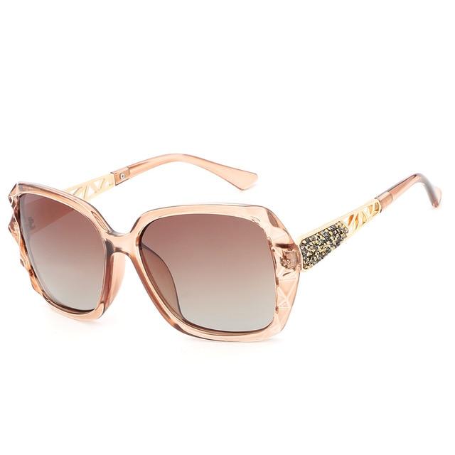 Polarized Ladies Brand Retro Design Sunglasses